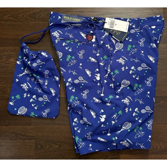 Polo Ralph Lauren RRL PGA Golf Tour Performance Classic Fit Shorts Mens 32 NEW - Picture 1 of 11